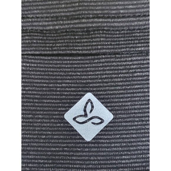 Prana Womens Ergo Leggings Size Medium Black Charcoal Grey - Picture 10 of 13